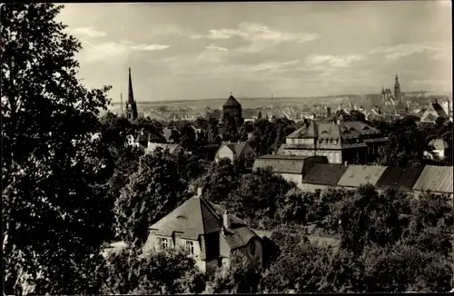 Ak Freiberg in Sachsen, Blick über die Stadt