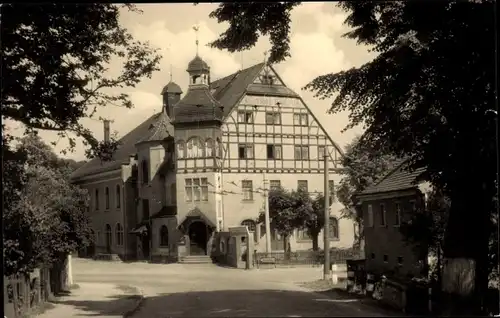 Ak Dresden Schönfeld Weißig, Konsum Gaststätte Gasthof Weißig