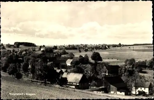 Ak Voigtsdorf Dorfchemnitz im Erzgebirge, Panorama