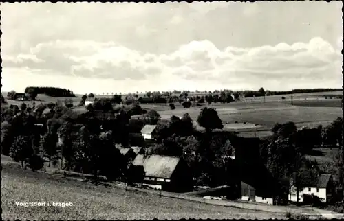 Ak Voigtsdorf Dorfchemnitz im Erzgebirge, Panorama