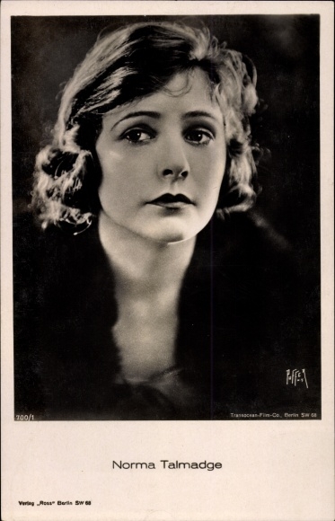 Ak Schauspielerin Norma Talmadge, Portrait Nr. 3659209 oldthing
