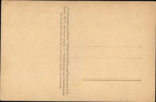 Ak Schauspielerin Jenny Jugo, Portrait