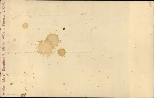 Foto Ak Deutscher Soldat in Uniform, Portrait, Kaiserzeit