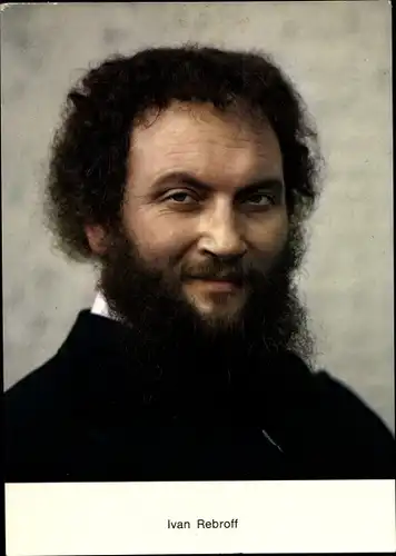 Ak Sänger Ivan Rebroff, Portrait