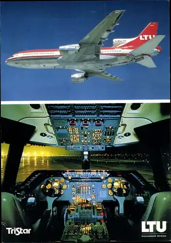 Ak Passagierflugzeug LTU, TriStar L-101 1-500, Cockpit