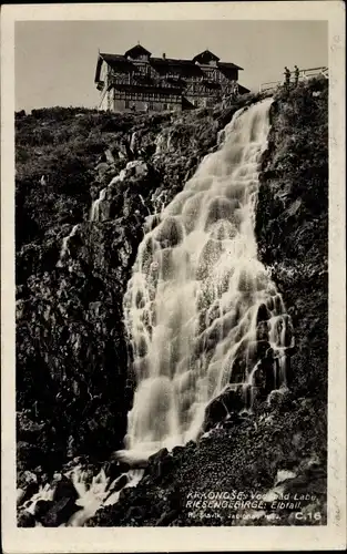 Ak Riesengebirge, Bergbaude, Elbfall