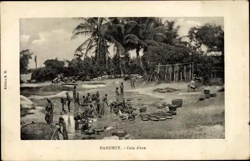 Ak Dahomey Benin, Coin d'eau