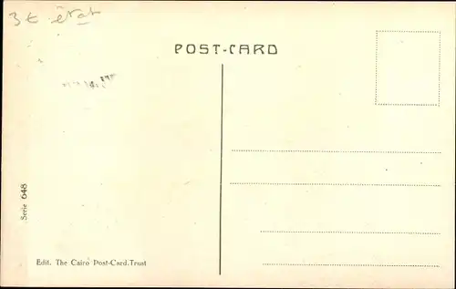 Ak Port Said Ägypten, Native Quarters