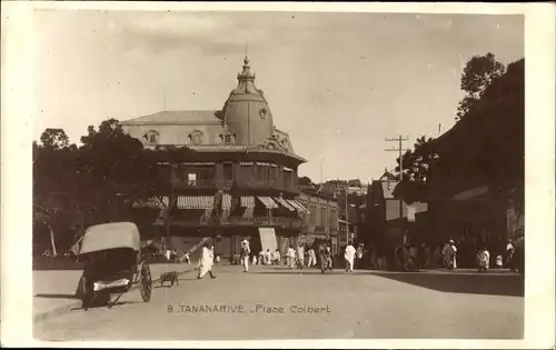 Ak Antananarivo Tananarive Madagaskar, Place Colbert