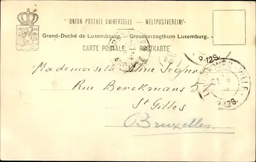 Ak Luxemburg, Vieilles maisons au Grund, Alte Häuser i.d. Unterstadt