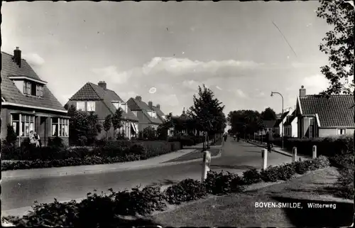 Ak Boven Smilde Bovensmilde Drenthe, Witterweg