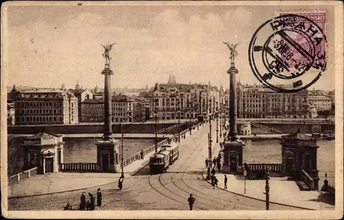 Ak Praha Prag Tschechien, Most Svatopluka Cecha