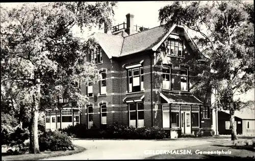 Ak Geldermalsen Gelderland, Gemeentehuis