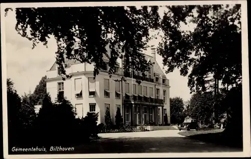 Ak Bilthoven De Bilt Utrecht Niederlande, Gemeentehuis