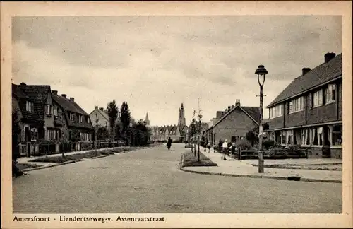 Ak Amersfoort Utrecht Niederlande, Liendertseweg v. Assenraatstraat