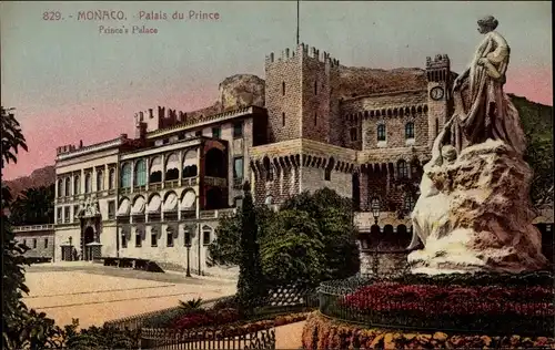 Ak Monte Carlo Monaco, Palais du Prince