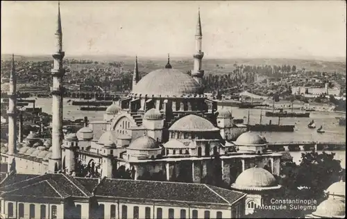 Ak Konstantinopel Istanbul Türkei, Mosquée Suleymanié