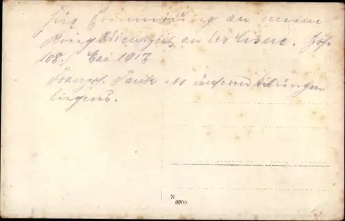 Foto Ak Franz. Panzer Auto, Tank, I. WK