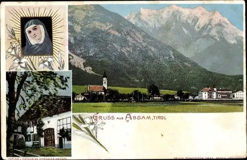 Ak Absam in Tirol, Panorama