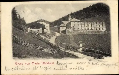 Ak Mühlbachl in Tirol, Maria Waldrast