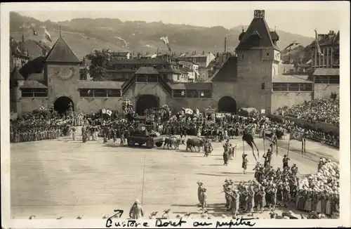 Ak Vevey Kanton Waadt, Fete des Vignerons 1927