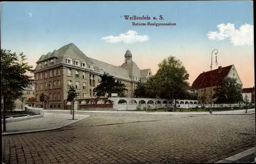 Ak Weißenfels an der Saale, Reform Realgymnasium