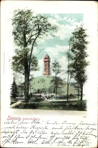 Ak Leipzig in Sachsen, Scherbelberg