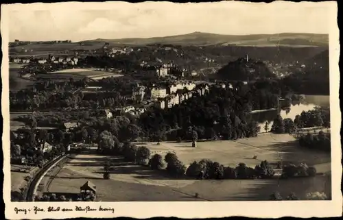 Ak Greiz im Vogtland, Panorama
