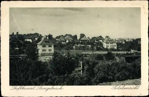 Ak Dresden Langebrück, Villen