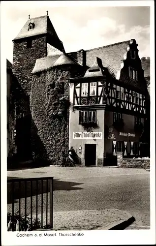 Ak Cochem an der Mosel, Thorschenke