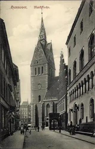 Ak Hannover in Niedersachsen, Marktkirche