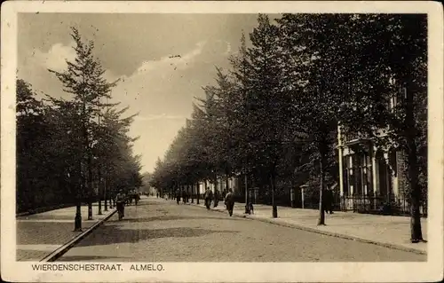 Ak Almelo Overijssel Niederlande, Wierdenschestraat