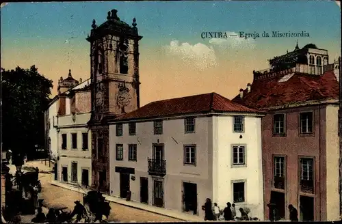 Ak Sintra Cintra Portugal, Egreja da Misericordia