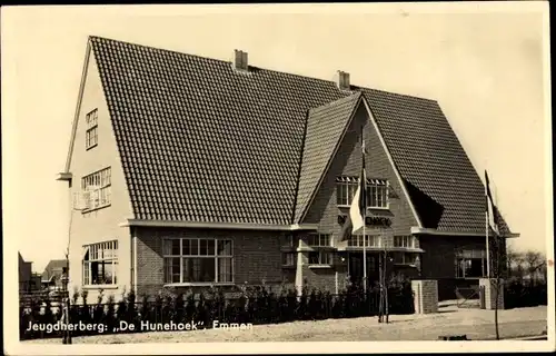 Ak Emmen Drenthe Niederlande, Jeugdherberg De Hunehoek