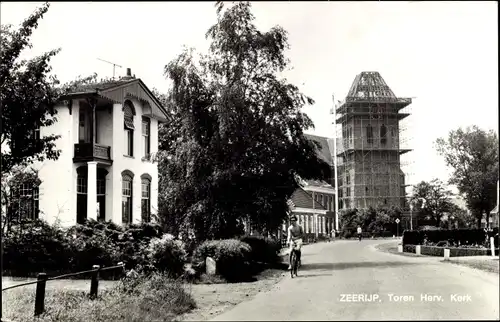 Ak Zeerijp Groningen, Toren Herv. Kerk