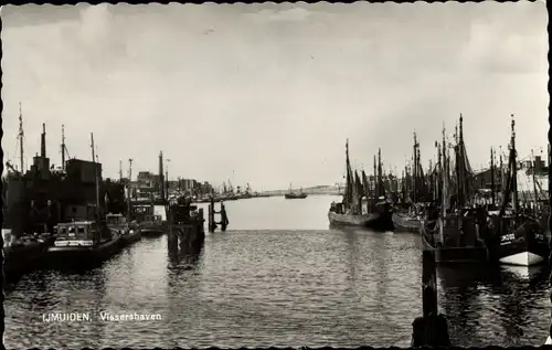 Ak IJmuiden Ymuiden Velsen Nordholland, Vissershaven