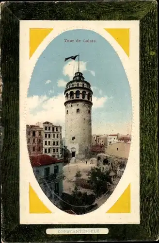 Ak Konstantinopel Istanbul Türkei, Tour de Galata