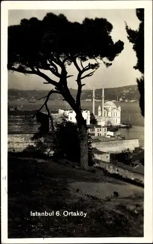 Foto Ak Konstantinopel Istanbul Türkei, 6. Ortaköy, Blick auf Moschee