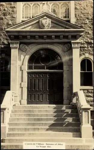 Ak La Trappe Québec Kanada, Notre Dame du Lac, Abbaye de la Trappe, l'entree