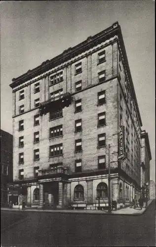 Ak Richmond Virginia USA, The Capitol Hotel, 8th and Grace Streets