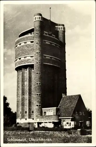 Ak Schimmert Limburg Niederlande, Uitzichttoren, Watertoren