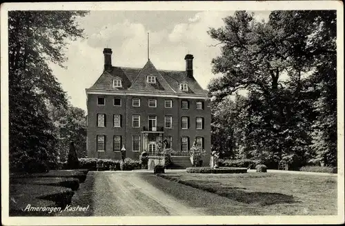 Ak Amerongen Utrecht Niederlande, Kasteel