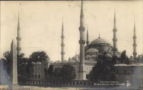 Ak Konstantinopel Istanbul Türkei, Mosquée Sultan Ahmed