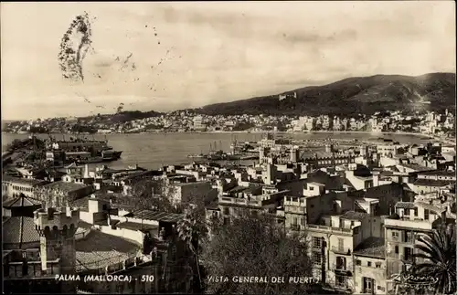 Ak Palma de Mallorca Balearische Inseln, Vista general del Puerto