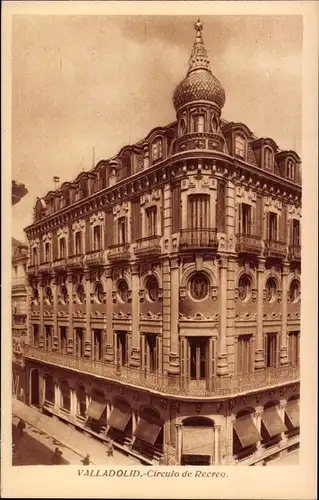 Ak Valladolid Kastilien und Leon, Circulo de Recreo