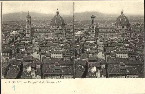 Stereo Ak Firenze Florenz Toscana, Vue generale