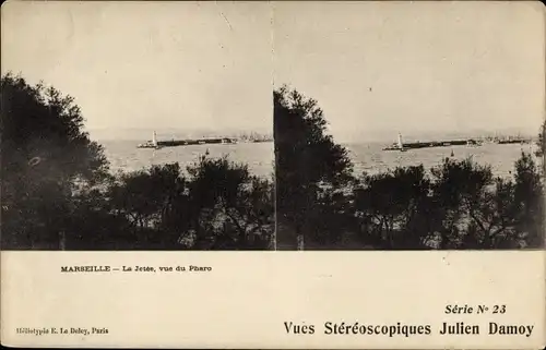 Stereo Ak Marseille Bouches du Rhône, La Jetée
