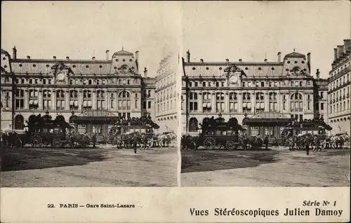 Stereo Ak Paris VIII, Gare Saint-Lazare