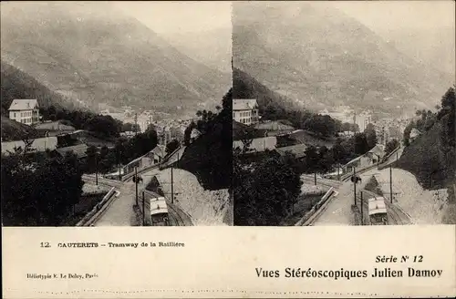 Stereo Ak Cauterets Hautes Pyrénées, Tramway, La Raillère
