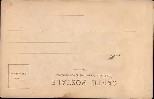 Ak Zar Nikolaus II. von Russland, Portrait in Uniform